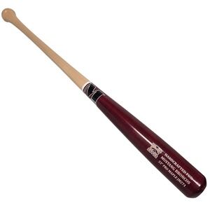 Madden Baseball Bat Mens 33"‎ Burgundy Pro Maple JM271 Mustang Broncos Oklahoma